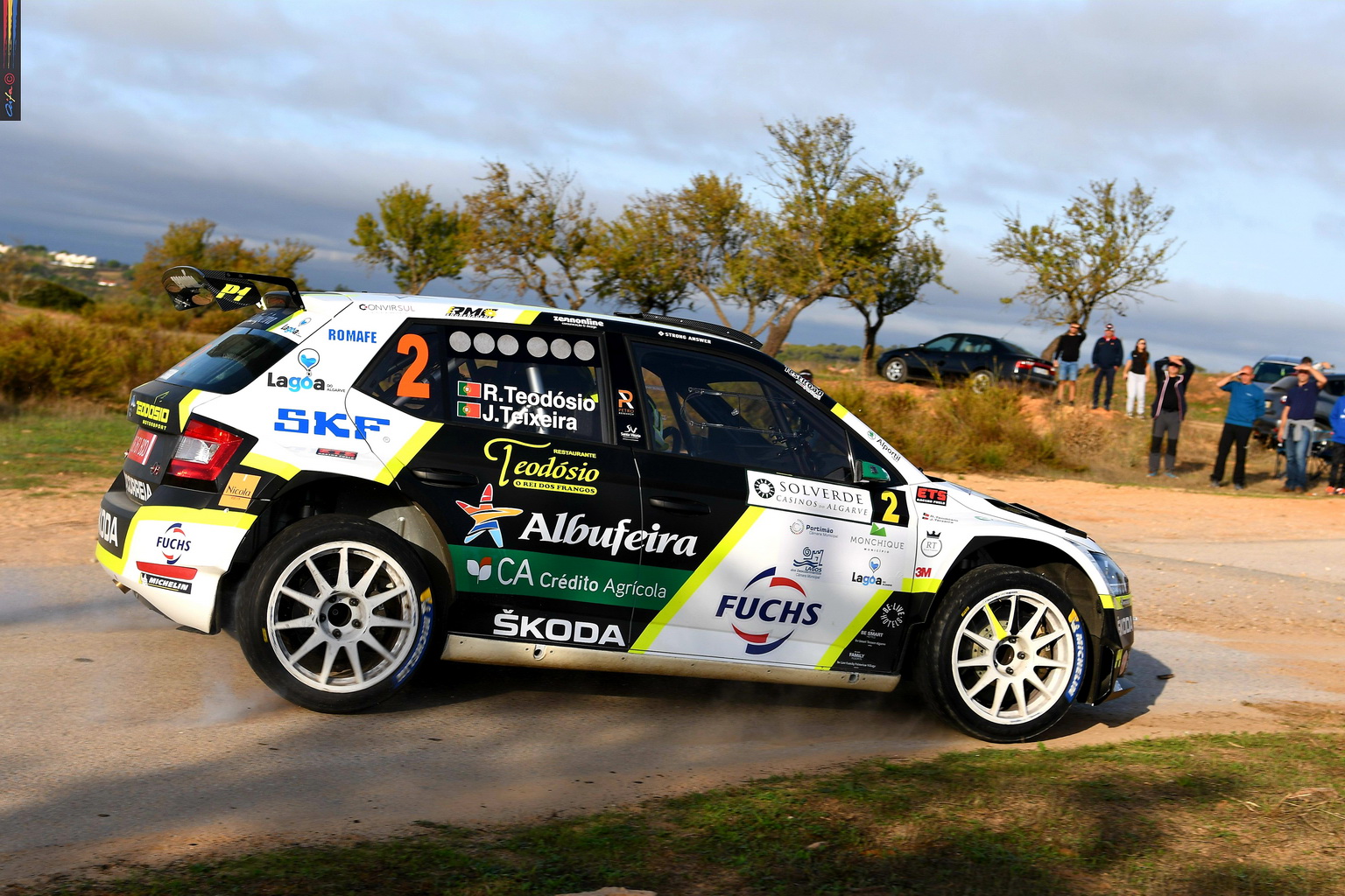 Ricardo Teodósio / José Teixeira em Skoda Fabia R5 EVO