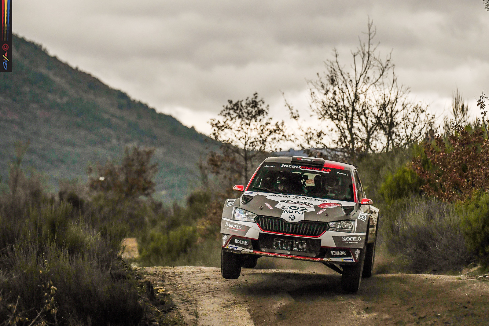 Ernesto Cunha / Valter Cardoso em Skoda Fabia Rally2 Evo